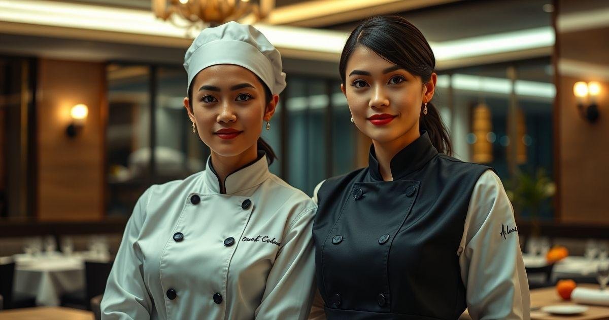 Uniformes Elegantes e Funcionalidade: O Impacto do Vestuário Feminino em Restaurantes